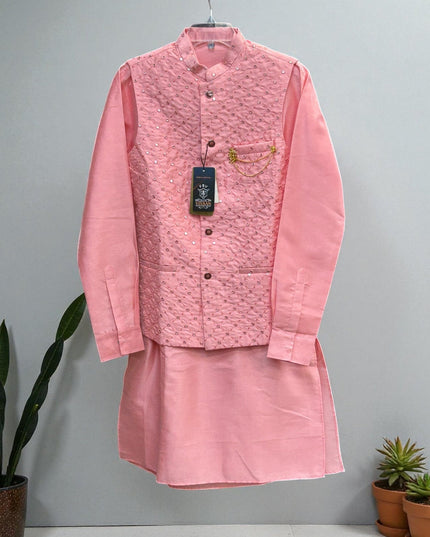 Mirror work Kurta set by Kurti Connection USA