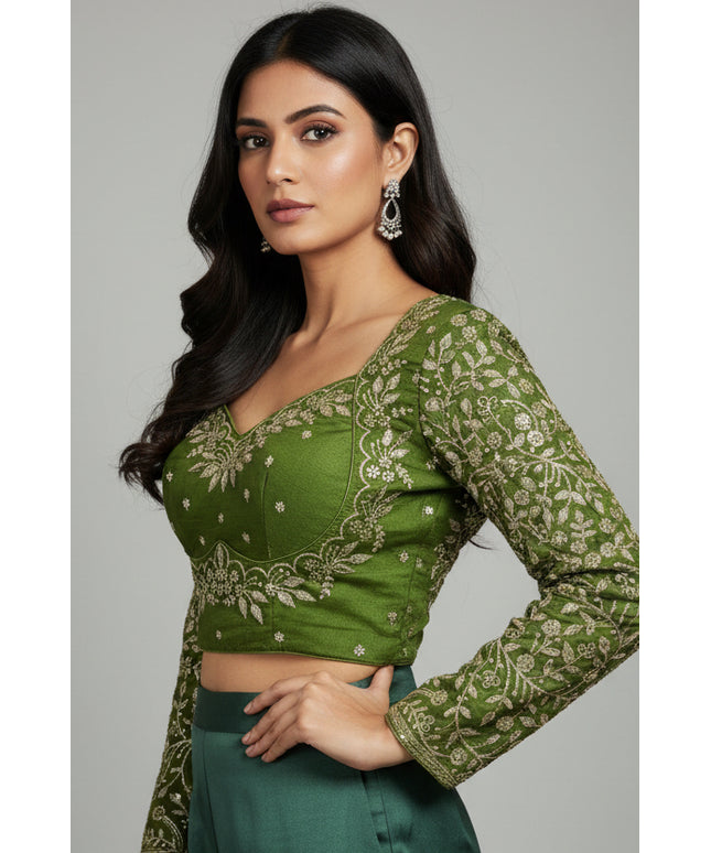 Madhubala blouse by Kurti Connection USA