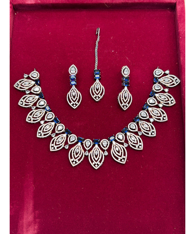 AD necklace set by Kurti Connection USA