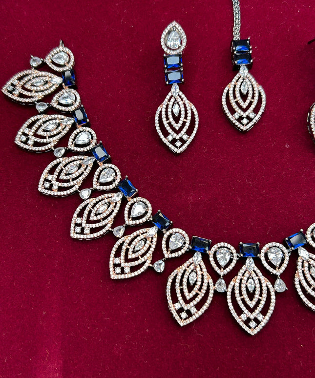 AD necklace set by Kurti Connection USA