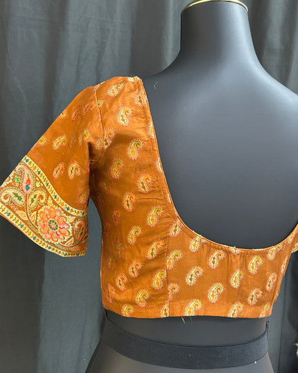 Kani silk blouse by Kurti Connection USA