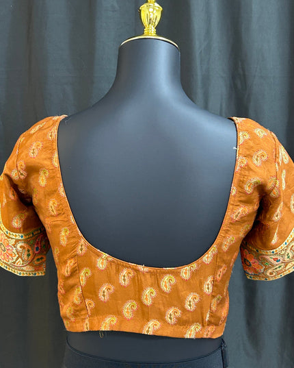 Kani silk blouse by Kurti Connection USA