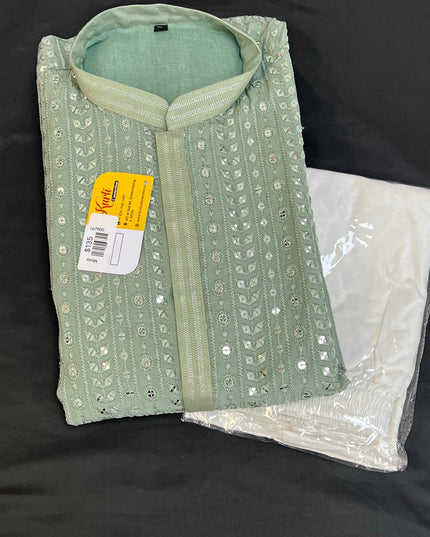 Mirror work Kurta pajama set