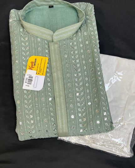 Mirror work Kurta pajama set