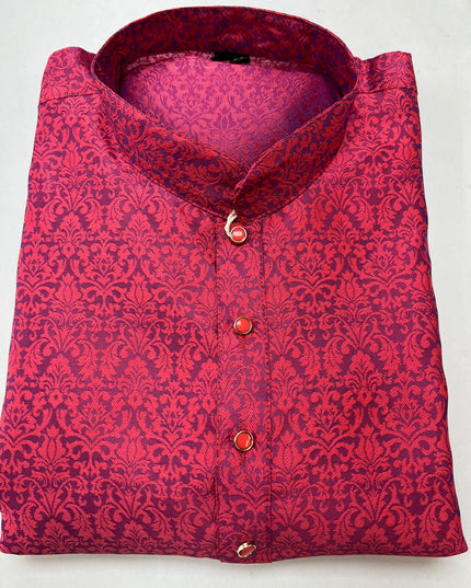 Cotton silk Kurta set