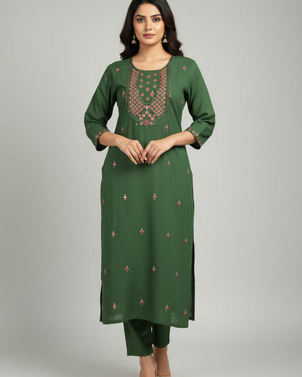 Plus size Kurti set : final clearance piece by Kurti Connection USA