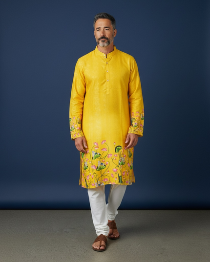 Rayon Kurta with digital print