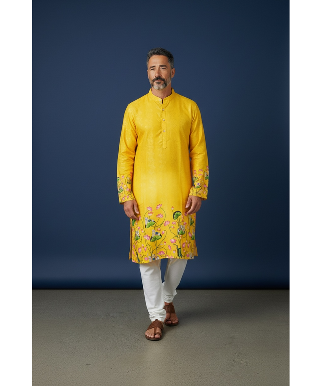 Rayon Kurta with digital print