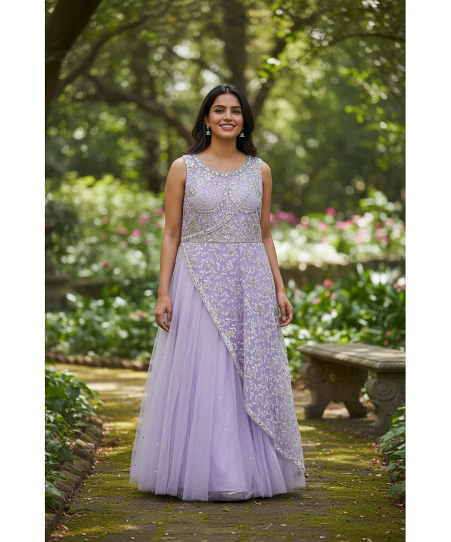 Party wear long gown