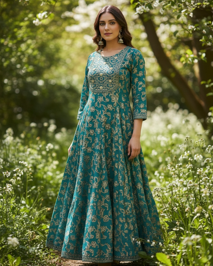 Linen cotton long Kurti