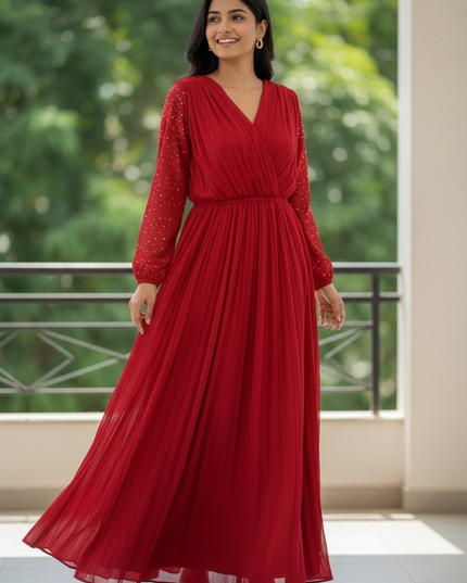 Party wear long gown