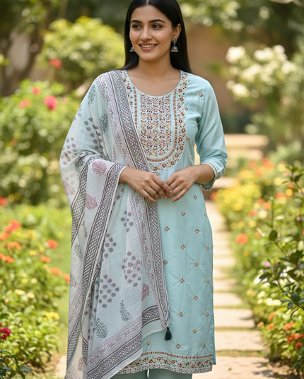 Silk Kurti set  | salwar suit
