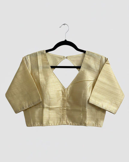 Light gold color blouse