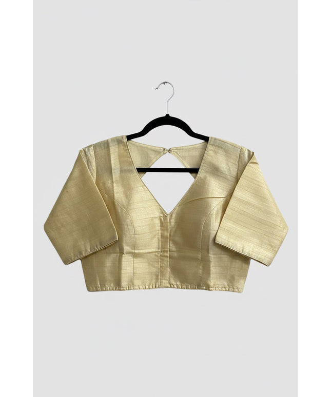 Light gold color blouse