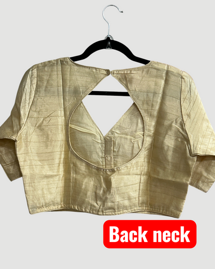 Light gold color blouse