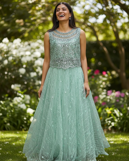 Party wear long gown