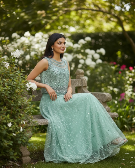 Party wear long gown