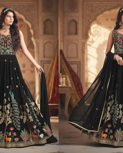 Indo western Anarkali