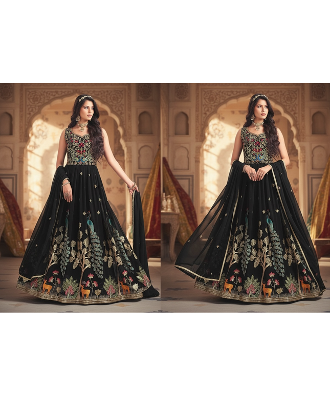 Indo western Anarkali