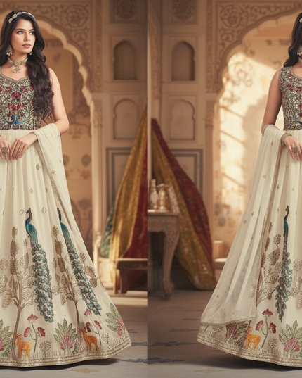 Indo western Anarkali