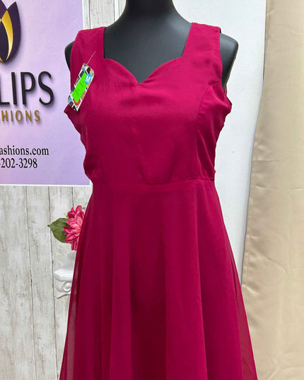Chiffon long kurti / dress