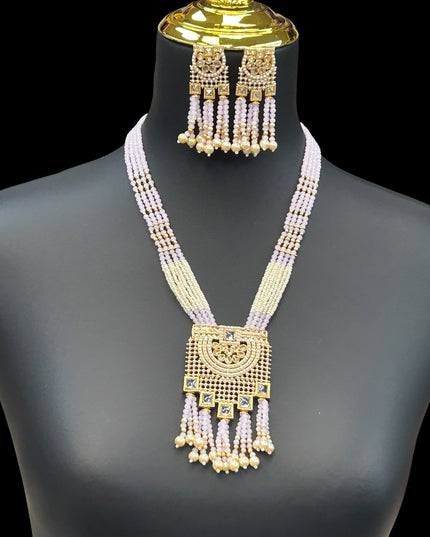 Light pink necklace set