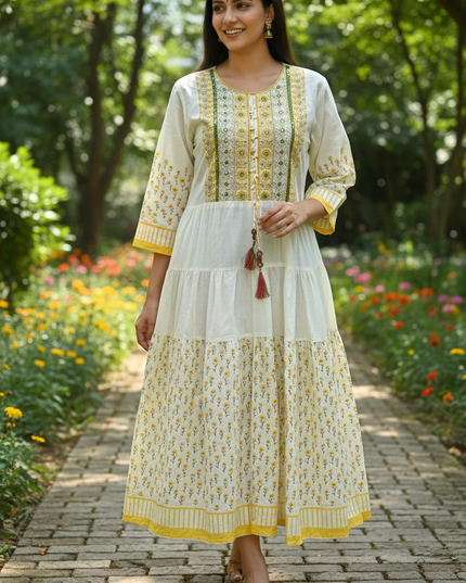 Cotton long Kurti