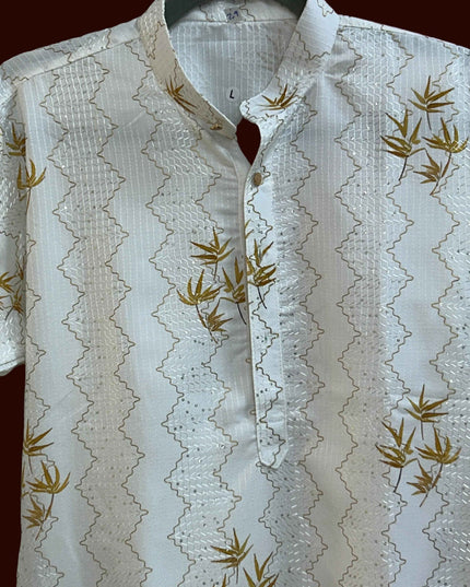 Digital print kurta for men