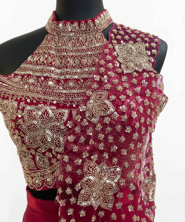 Readymade saree / pre pleated saree