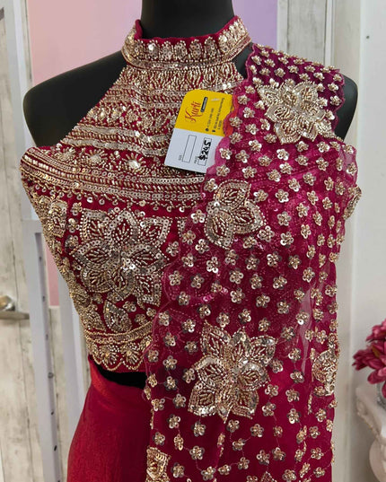 Readymade saree / pre pleated saree