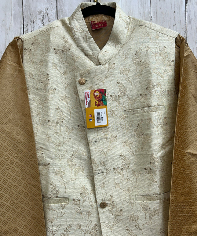 Mens kurta jacket set