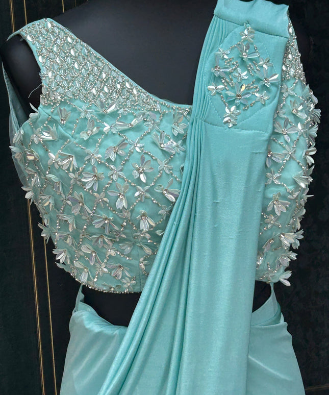 Ready to wear saree with hip belt / party wear