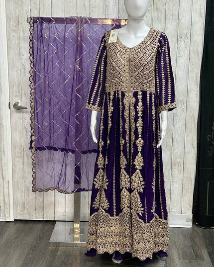 Wedding collection: Mirza: heavy party wear Anarkali dresses