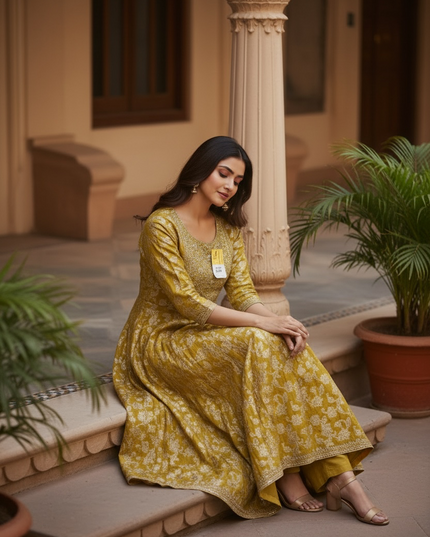 Cotton long kurti