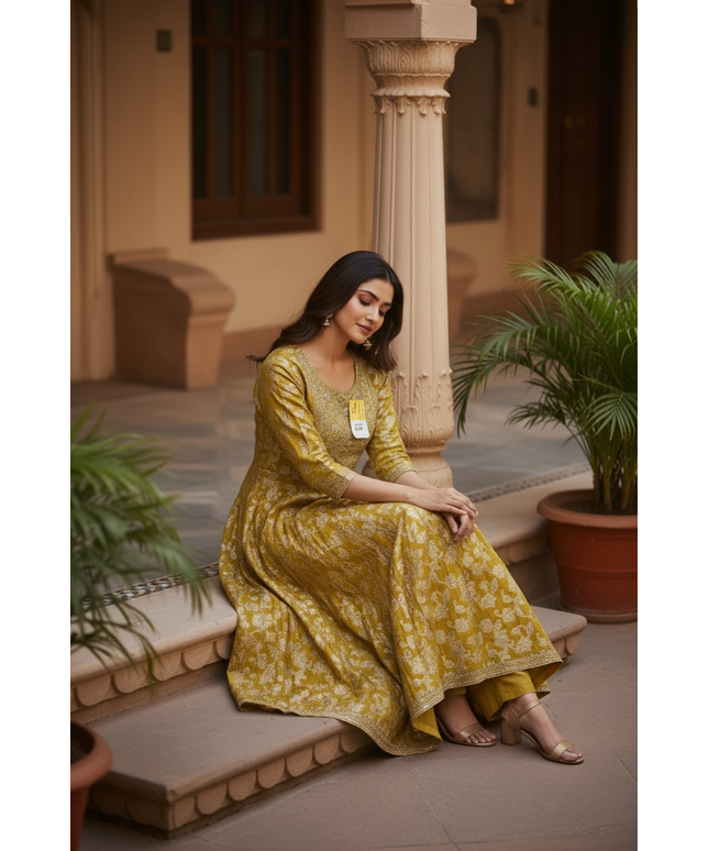 Cotton long kurti
