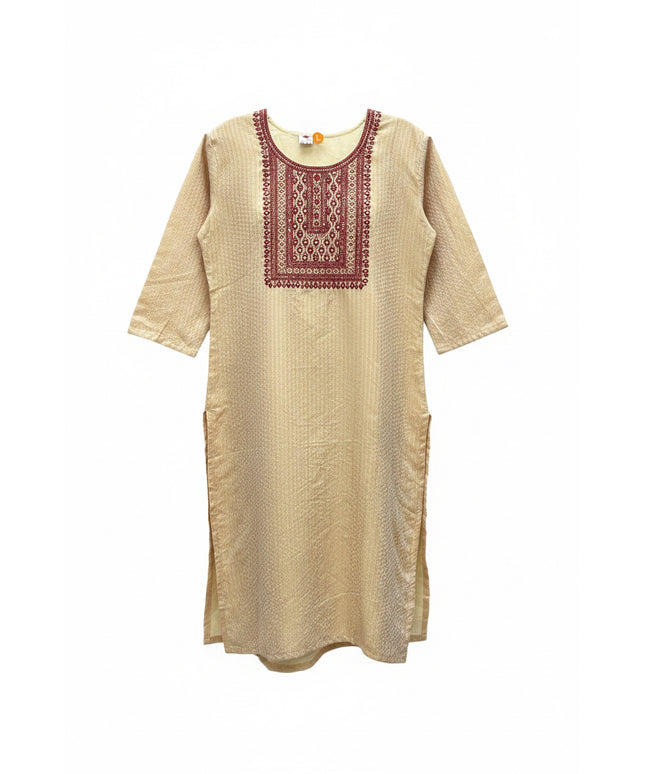Chanderi silk kurti