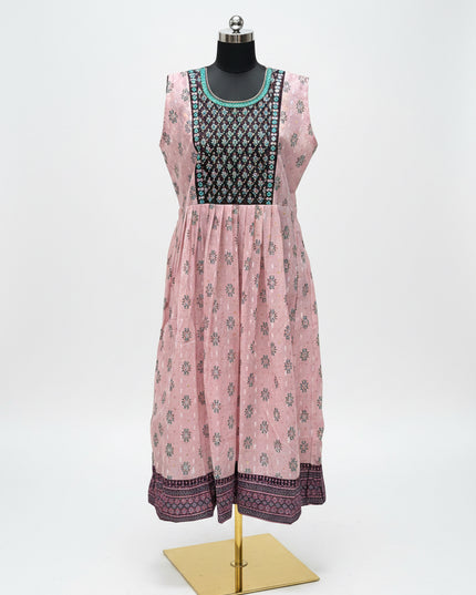 Chanderi silk kurti