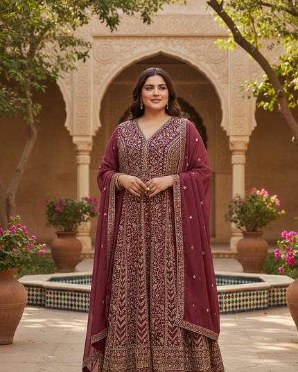 Party wear Anarkali set