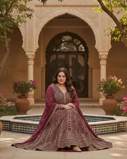 Party wear Anarkali set