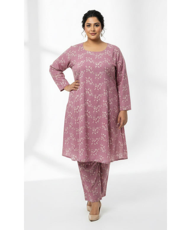 Plus size Kurti set