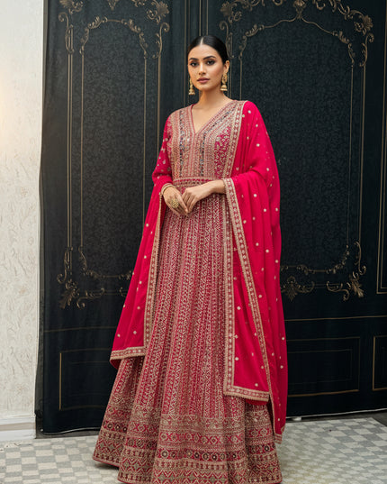 Party wear long gown : Indo western