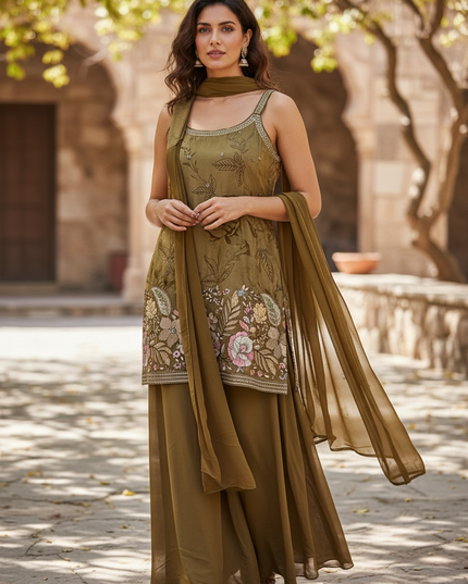 Party wear sharara suit