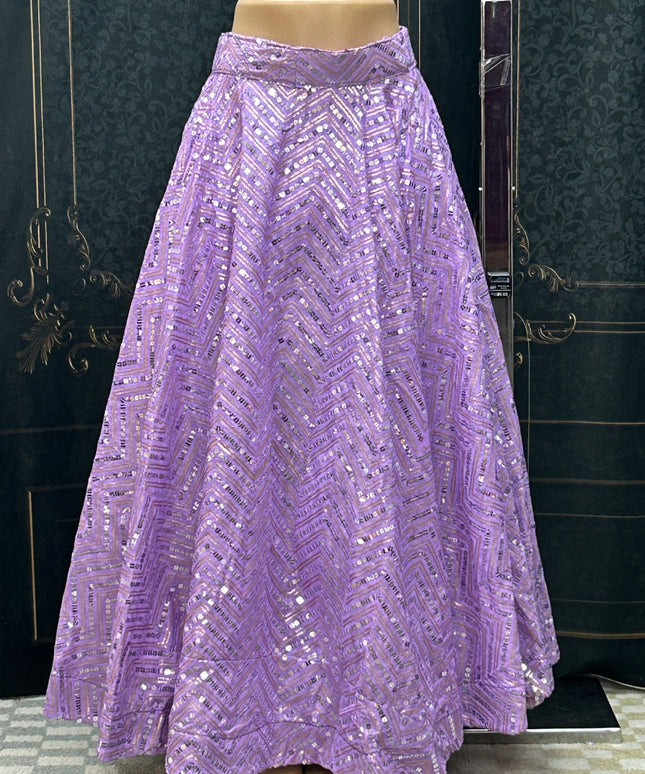 Sequin skirt : garba chaniya