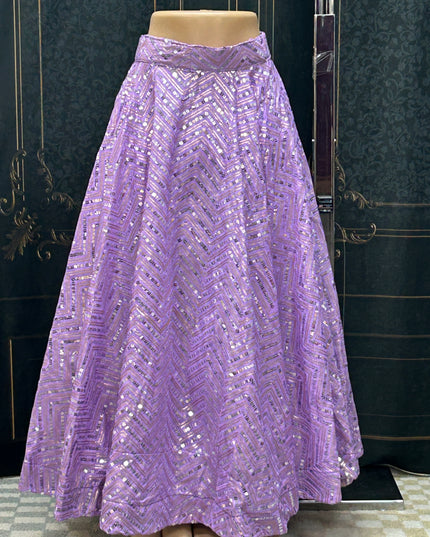 Sequin skirt : garba chaniya