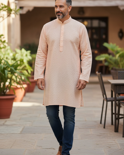 Men’s short kurta