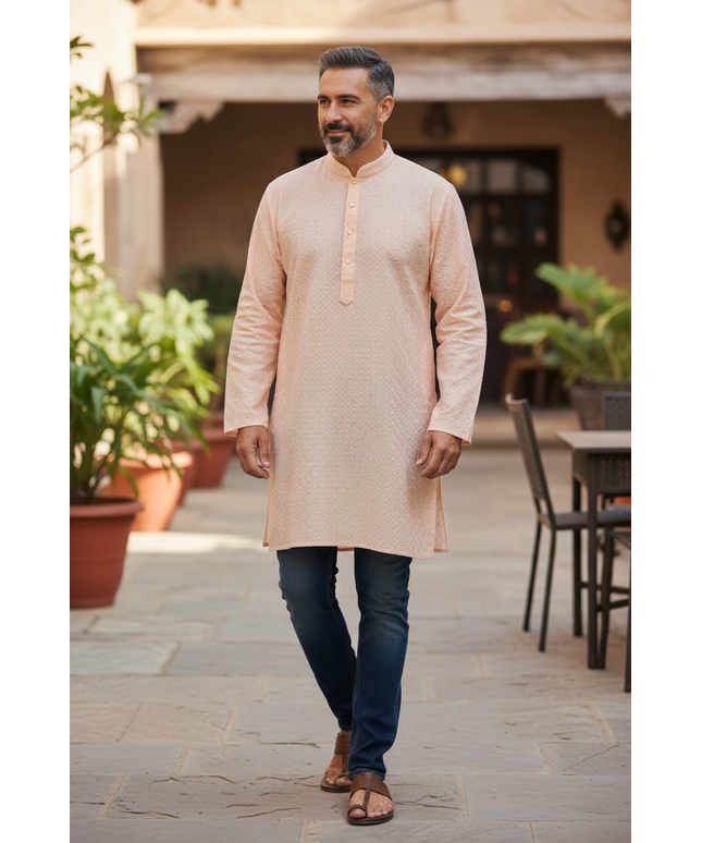 Men’s short kurta