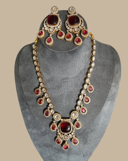 Traditional Ethnic Necklace and Earring Jewelry Set