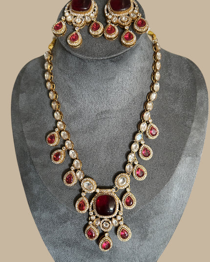 Traditional Ethnic Necklace and Earring Jewelry Set