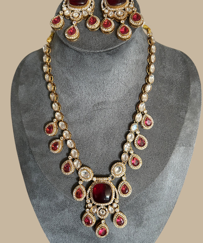 Traditional Ethnic Necklace and Earring Jewelry Set
