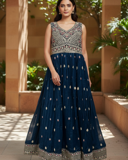 Anarkali Kurti set with dupatta